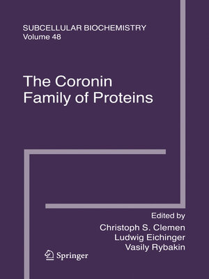 cover image of The Coronin Family of Proteins